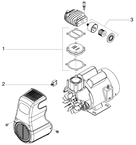 PowrTex 300DD / 600DD Air Compressor